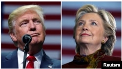 Capres AS Donald Trump dan Hillary Clinton berkampanye hingga saat-saat terakhir, sehari sebelum pemilihan hari Selasa (8/11).