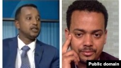 የህግ ባለሞያዎቹ፦ አቶ ኤርሚያስ የማነብርሃን እና አቶ አዲ ደቀቦ