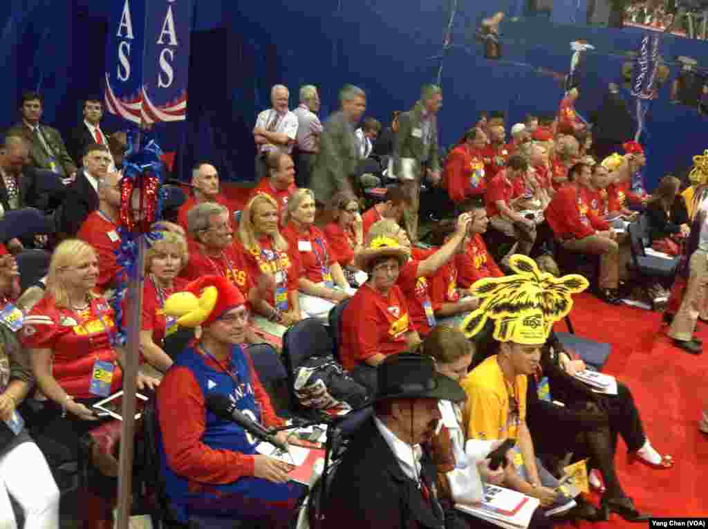 绿野仙踪式打扮的堪萨斯代表团