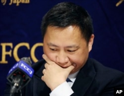 八九学运领袖王丹在东京六四30周年研讨会上