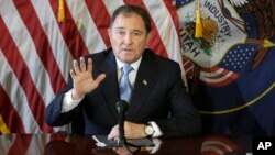 Gubernur negara bagian Utah, Gary Herbert (foto: dok).