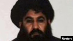 FILE - Mullah Akhtar Mansoor.