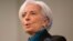 International Monetary Fund (IMF) Managing Director Christine Lagarde speaks at the Council on Foreign Relations in Washington, Jan. 15, 2015.