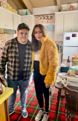 Dua produser film "the 3rd Guest" Kristifor Cvijetic (kiri) dan Cheverly Amalia (dok: Cheverly Amalia)