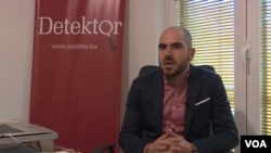 Denis Džidić, urednik Balkanske istraživačke mreže Bosne i Hercegovine (BIRN BiH)