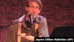 Kevin Kling debuted his new monologue, "Baseball, Dogs and Motorcycles," at the Hey City Theater in Minneapolis, Minn., as part of the Fringe Festival.