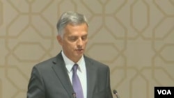 ATƏT-in fəaliyyət olan sədri, İsveçrə prezidenti və xarici işlər naziri Didye Burkhalter