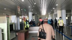 Filin jiragen sama na Nnamdi Azikiwe a ranar da aka bude filin jiragen.