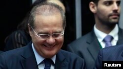 Renan Calheiros, presidente do Senado