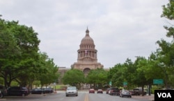 The Texas State Capitol building in Austin, Texas