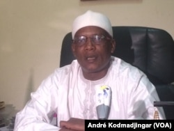 Mahamat Saleh Youssouf, procureur de la République, près du tribunal de première instance à N'Djamena, au Tchad, le 14 janvier 2018. (VOA/André Kodmadjingar)