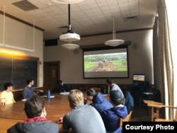 Mahasiswa Yale University saat menonton film "Blitar" garapan sutradara Livi Zheng (Dok: Livi Zheng)