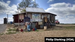 The famous Po' Monkey's Juke Joint, in Merigold Mississippi. Blues musicians have played at juke joints such as this one for years.