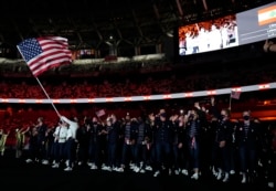 აშშ-ს ოლიმპიელთა გამოსვლა