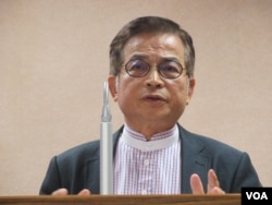 台湾在野党国民党立委赖士葆（美国之音张永泰拍摄）