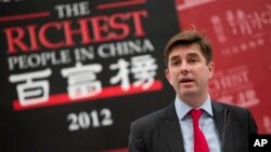 《胡润百富》发行人胡润（资料照）