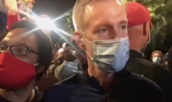 US Oregon Portland Mayor Tear Gas