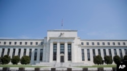 미국 워싱턴 D.C.에 있는 연방준비제도 청사 전경 (자료사진)