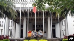 台湾外交部大门 