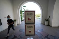 San Diego State University halts in-person classes, Sept. 2, 2020, for a month after dozens of students were infected with the coronavirus.