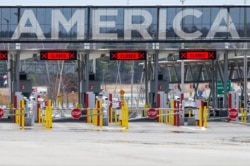 The U.S.-Canada border crossing is seen amid the coronavirus disease (COVID-19) outbreak in Lacolle, Quebec, Canada, April 17, 2020.