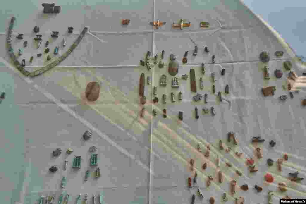 The Egyptian archeological mission also uncovered more than 700 amulets of various entities, including amulets of the gods, heart scarabs, and pure gold amulets such as the &quot;Ba&quot; - a human headed bird. (Hamada Elrasam/VOA)