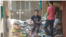 Coptic Christian boys stand on a pile of cardboard in the Cairo area of Manshiyat Naser, or Garbage City, July 18, 2013. (VOA/S. Behn)