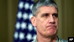 FILE - AFRICOM commander General David Rodriguez