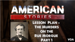Lesson PLan - The Murders on the Rue Morgue, Part 1