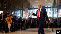 Donald Tramp posle izricanja presude u Njujorku, 31. maj 2024. (AP Photo/Julia Nikhinson)
