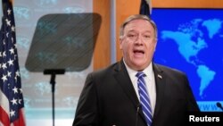 마이크 폼페오 미 국무장관. 