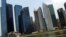 Singapore's financial district is seen in this AP file photo.