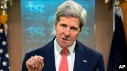 FILE - U.S. Secretary of State John Kerry