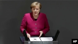 Shugabar Kasar Jamus Angela Merkel