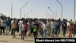 Waandamanaji Sudan wakiandamana kupinga jeshi kuchukua madaraka