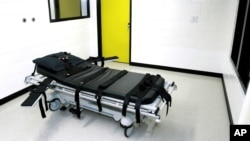 Kamar untuk eksekusi hukuman mati di penjara Jackson, negara bagian Georgia (foto: ilustrasi). 