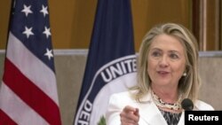 Secretary of State Hillary Clinton, July 25, 2012.