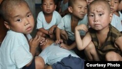 지난해 8월 미션이스트가 촬영한 북한 황해남도 해주 고아원의 아이들. 많은 아이들이 만성적인 영양실조를 겪고 있다. (자료사진)