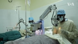 Yadda Aka Yi wa 'Yan Nijar Masu Larurar Ido Aiki Kyauta