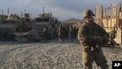 U.S. forces are scheduled to begin a slow withdrawal from Afghanistan starting in July.