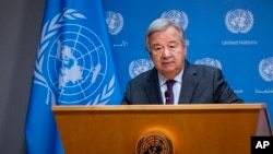 آنتونیو گوترش، دبیرکل سازمان ملل متحد