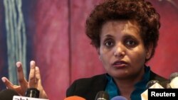 ሓላፊት ኮሚሽን ቦርድ ምርጫ ኢትዮጵያ ወ/ሪት ብርቱኳን ሚደቅሳ 