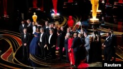91st Academy Awards - Oscars Show - Hollywood, Los Angeles, California, U.S., February 24, 2019. The Best Picture award for "Green Book." 
