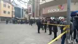 VIDEO: Građani na trgu uzvikuju ime uhapšenog Dragičevića