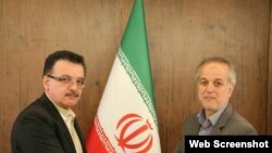 M.R. Zunuzi və Abbas İlyasi (Traktorsazinin müvəqqəti başqanı)