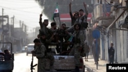 'Yan tawayen Siriya da Turkiyya ke jagoranta 