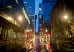 Prazna ulica u centru Frankfurta, 21. mart 2020.