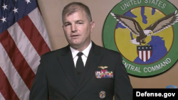 Juru bicara CENTCOM, Kapten (AL) Bill Urban (foto: dok)