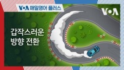 [VOA 매일 영어 플러스] 갑작스러운 방향 전환 