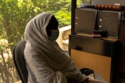 This woman doesn't want her name used for security reasons but says she is relieved to no longer be keeping the rape a secret, in Mekelle, Ethiopia, June 8, 2021 (Yan Boechat/VOA)